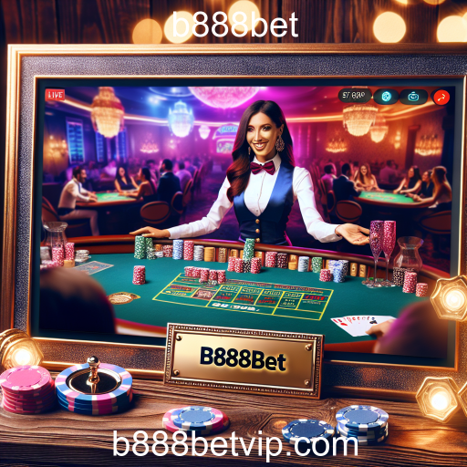 Experiência Imersiva com Dealer Vivo no b888bet